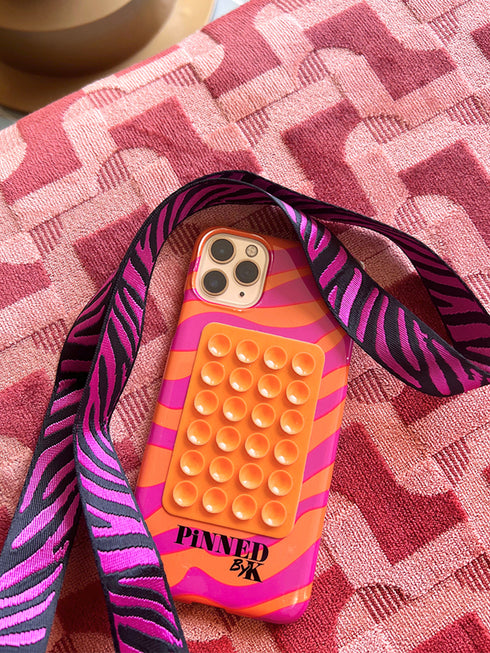 Strap Pink Zebra
